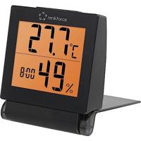 Renkforce Thermo- en hygrometer Zwart