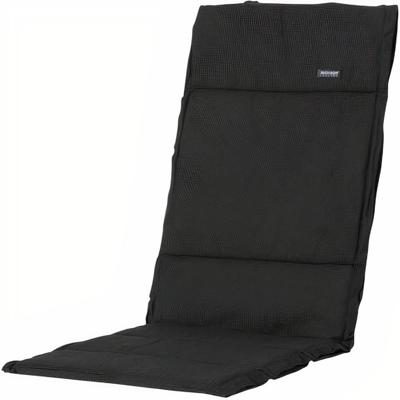 Madison - Tuinkussen Fiber De Luxe - Rib Black - 125x51 - Zwart Madison - Tuinkussen Fiber De Luxe - Rib Black - 125x51 - Zwart