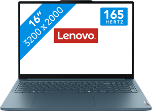 Lenovo Yoga Pro 9 Intel Core Ultra 9 185H Laptop 40,6 cm (16") 3.2K 32 GB LPDDR5x-SDRAM 1 TB SSD NVIDIA GeForce RTX 4060 Wi-Fi 6E (802.11ax) Windows 11 Home Blauwgroen