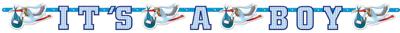 Geboorte Jongen Letterslinger It's a Boy Geboorte Jongen Letterslinger It's a Boy
