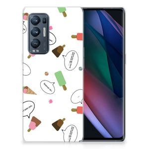 OPPO Find X3 Neo Siliconen Case IJsjes