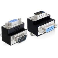 DELOCK Adapter Sub-D 9Pin St/Bu 270G schuin
