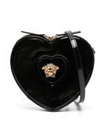 Versace Kids sac en cuir à plaque Medusa Head - Noir