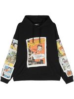 DSQUARED2 hoodie Betty Boop en coton - Noir