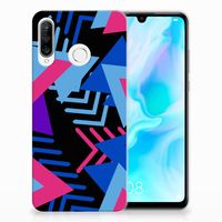 Huawei P30 Lite TPU Hoesje Funky Triangle