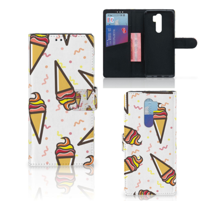 Xiaomi Note 8 Pro Book Cover Icecream Xiaomi Note 8 Pro Book Cover Icecream