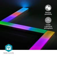 Nedis WIFILW06RGB Smartlife Decoratieve Led Wand Bar Wi-fi Rgbic / Warm Wit Android™ / Ios - thumbnail