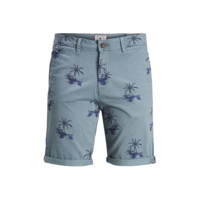 JACK & JONES JEANS INTELLIGENCE regular fit chino short Bowie met all over print trooper JACK & JONES JEANS INTELLIGENCE regular fit chino short Bowie met all over print trooper