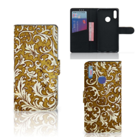 Wallet Case Huawei Y7 Pro | Y7 Prime (2019) Barok Goud