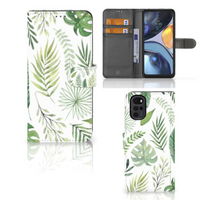 Motorola Moto G22 Hoesje Leaves