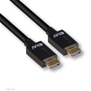 CLUB3D Ultra High Speed HDMI 4K120Hz, 144Hz Certified Cable 48Gbps M/M 1 m/3.28 ft 1Meter