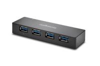 Kensington UH4000C 4 Port Hub USB 3.0-hub 4 poorten Zwart - thumbnail