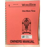 Wurlitzer One More Time Vinyl Manual - thumbnail