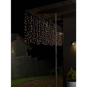 Konstsmide Lichtgordijn Buiten 24 V 400 LED Warmwit (l x b x h) 15.07 m x 507 cm x 100 cm