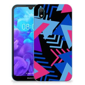 Huawei Y5 (2019) TPU Hoesje Funky Triangle