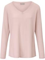 Trui 100% kasjmier V-hals Van include lichtroze