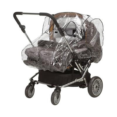 Playshoes Universele Regenhoes Tweelingenwagen Baby Transparant