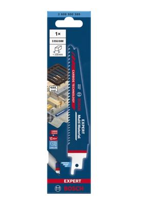 Bosch Accessories 2608900389 Expert Multi Material 956 XHM reciprozaagblad, 1 stuk Zaagbladlengte 150 mm 1 stuk(s)