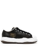 Maison MIHARA YASUHIRO Blakey leather sneakers - Noir