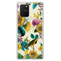 Samsung Galaxy S10 Lite siliconen hoesje - Sunflowers
