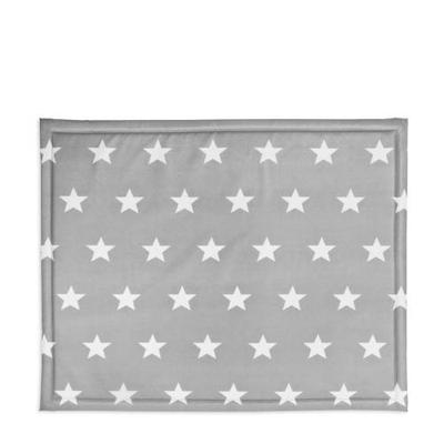 Jollein Little star boxdek 75x95 cm grijs Jollein Little star boxdek 75x95 cm grijs