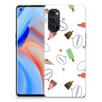 OPPO Reno4 Pro 5G Siliconen Case IJsjes