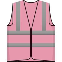 Reflecterende regenjas - Veiligheidsregenjas - L