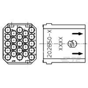 G Series Products TE AMP G Series Products 202650-4 TE Connectivity Inhoud: 1 stuk(s)