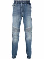 Philipp Plein jean slim à taille mi-haute - Bleu