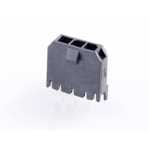 Molex 436500327 Male header, inbouw (standaard) Totaal aantal polen: 3 Rastermaat: 3 mm Inhoud: 1 stuk(s) Tray