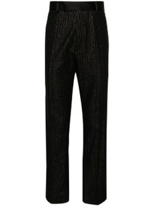 AMIRI pantalon de costume à fines rayures - Noir