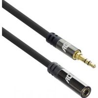 ACT 2 meter High Quality audio verlengkabel 3,5 mm stereo jack male - female - thumbnail