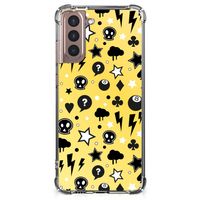 Extreme Case Samsung Galaxy S21 Plus Punk Geel