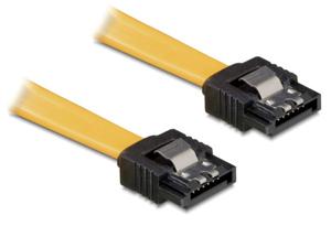 DeLOCK 0.2m SATA Cable SATA-kabel 0,2 m Geel