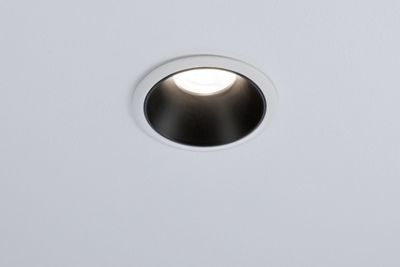 Paulmann 93394 PAULMANN LED-inbouwlamp GU10 Wit, Zwart (mat)