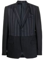 Walter Van Beirendonck Pre-Owned blazer droit - Bleu