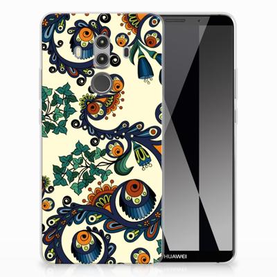 Siliconen Hoesje Huawei Mate 10 Pro Barok Flower Siliconen Hoesje Huawei Mate 10 Pro Barok Flower