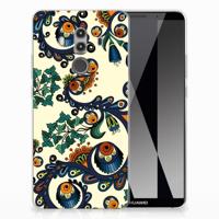 Siliconen Hoesje Huawei Mate 10 Pro Barok Flower