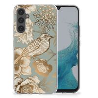 TPU Case voor Samsung Galaxy A34 Vintage Bird Flowers