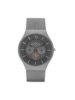 Horlogeband Skagen SKW6146 Mesh/Milanees Antracietgrijs 22mm - thumbnail