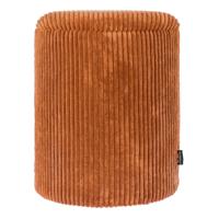 Riverdale Opberg poef Luka rib brique 44cm