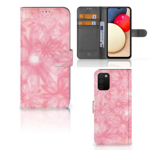 Samsung Galaxy A03s Hoesje Spring Flowers