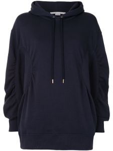 Stella McCartney sweat oversize à capuche - Bleu