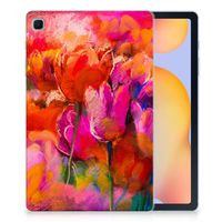 Tablethoes Samsung Galaxy Tab S6 Lite | S6 Lite (2022) Tulips - thumbnail