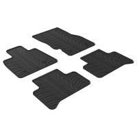 Rubbermatten compatibel met Alfa Romeo Stelvio 3/2017- (T profiel 4-delig + montageclips)