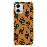 Case Anti-shock voor Motorola Moto G73 Snakes