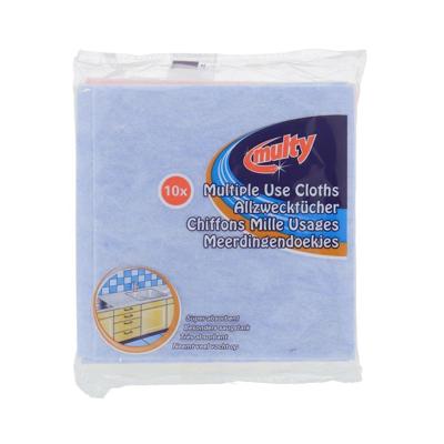 Multy meerdingendoekje viscose 10 stuks