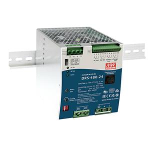 Mean Well DRS-480-24 DIN-rail netvoeding 24 V 20 A 480 W Aantal uitgangen: 1 x Inhoud: 1 stuk(s)