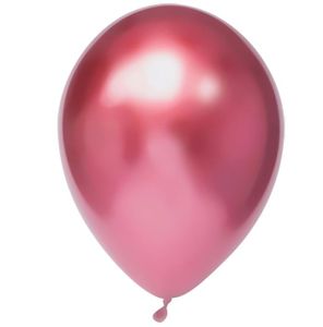 Chrome Ballonnen Roze - 50 Stuks