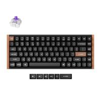 Keychron K2 HE Draadloos Magnetisch Toetsenbord, 2.4Ghz/Bluetooth/USB-C, RGB, Hot-swap, QMK/VIA, Gateron Magnetic Switch Nebula, Compatibel met Mac Windows Linux, Special Edition Zwart
